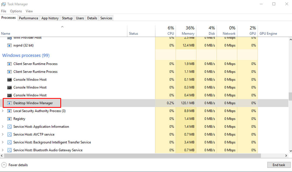 Desktop Window Manager