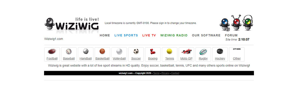 WiziWig - Watch Free Sports Online
